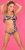 Zebra csíkos különleges bikini 