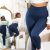 Karcsúsító bordázott magasderekú leggings